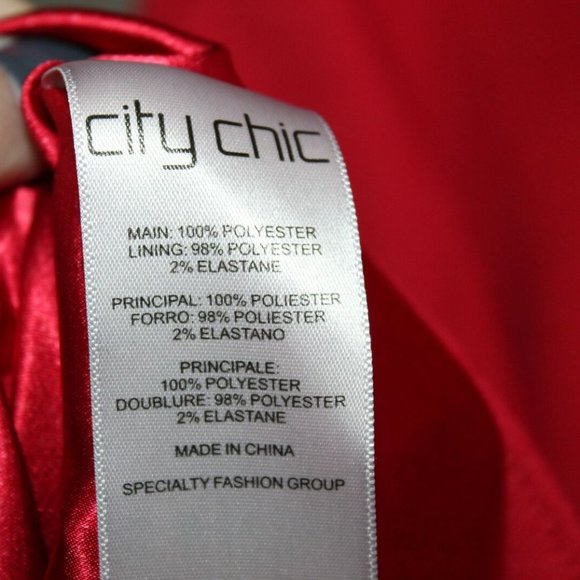 City Chic Red Women's Jacket - Picture 7 of 10